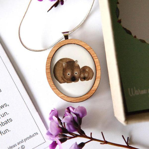 Cute Australia Wombat Necklace
