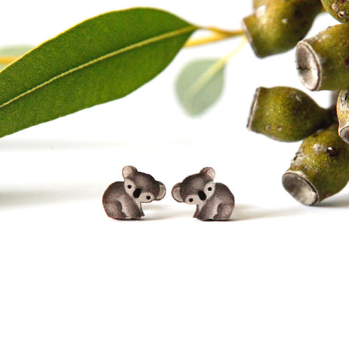 Cute Australia koala studs
