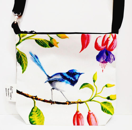 BOB HUB satchel bag - Blue Wren