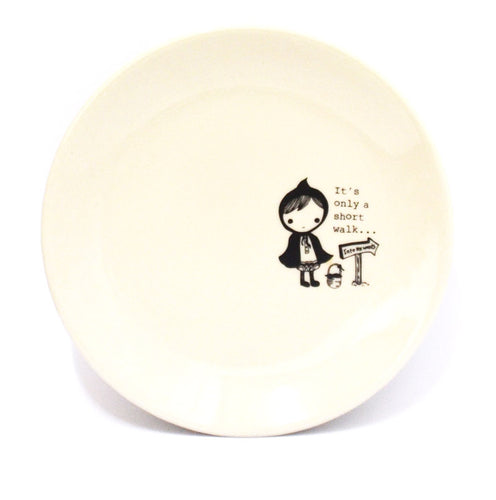Sonia Brit short walk cake plate