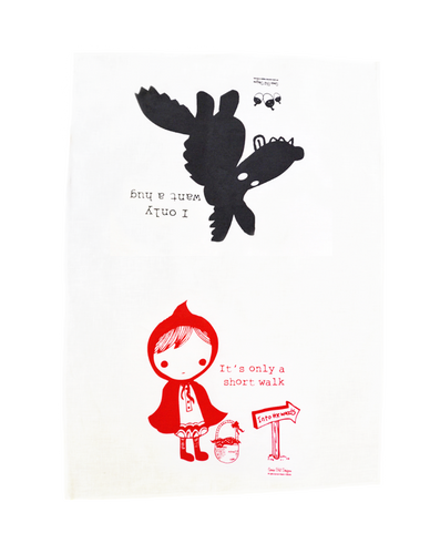 Sonia Brit Design tea towel Short Walk