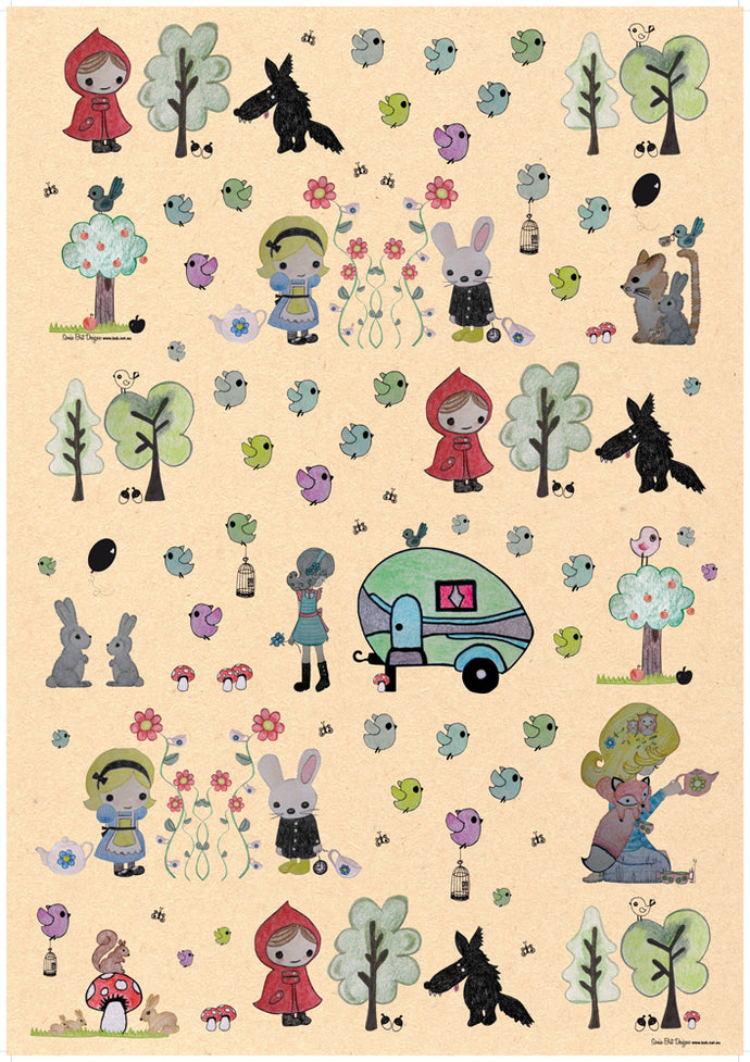 bob wrapping paper