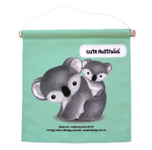 Cute Australia koala wall hanging