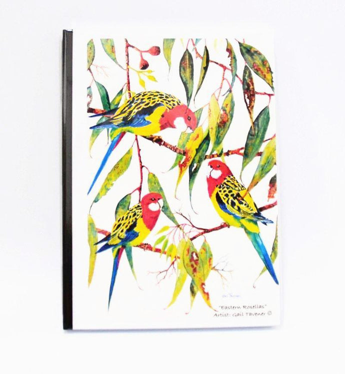 Gail Tavener journal - Eastern Rosellas
