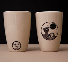 Load image into Gallery viewer, Sonia Brit Design latte mug-Owl &amp; puss (1)