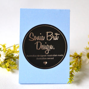 Sonia Brit studs - woodland deers